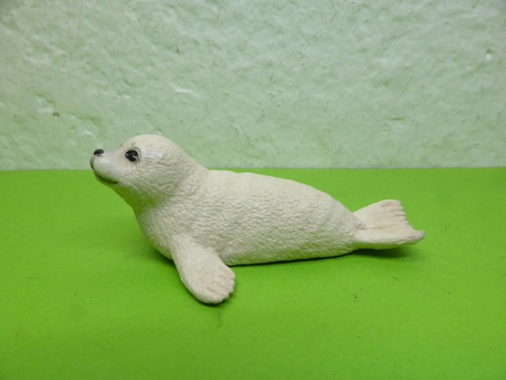 Schleich 14703 zeehond, jong, dierfiguur, Verzamelen, Ophalen of Verzenden, Zo goed als nieuw, Overige soorten, Beeldje of Figuurtje