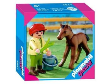🎁 Playmobil 4647 - Kind met veulen 🎁 beschikbaar voor biedingen