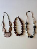 Lot van 3 kettingen, Verzenden, Gebruikt, Overige materialen