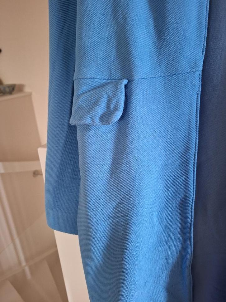 Colbertje halflang merk RAPP, Kleding | Dames, Jasjes, Kostuums en Pakken, Zo goed als nieuw, Jasje, Maat 38/40 (M), Blauw, Ophalen