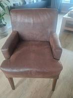 Gratis 4 eetkamerstoelen, Huis en Inrichting, Fauteuils, Ophalen, Overige materialen, Gebruikt, Minder dan 75 cm