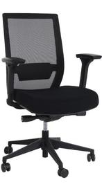 Bureaustoel KMA Pro | NEN 1335 gecertificeerd, Zwart, Nieuw, Ophalen of Verzenden, Bureaustoel