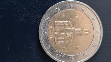 Duitsland 2015 2 Euromunt Hessen Kwaliteit: oncirculated.  beschikbaar voor biedingen