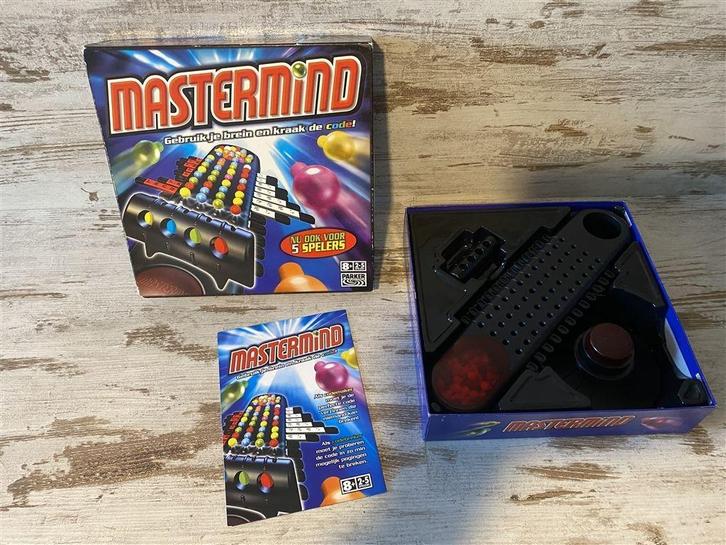 Mastermind parker voor 5 personen [s666], Hobby en Vrije tijd, Gezelschapsspellen | Bordspellen, Zo goed als nieuw, Ophalen of Verzenden