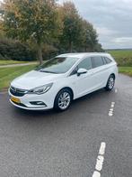 Opel Astra 1.4 Turbo 150pk Start/stop Aut 2018 Wit, Leder en Stof, Wit, Origineel Nederlands, Stationwagon