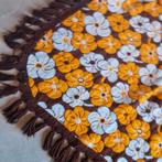 Vintage sprei bedsprei deken retro deken bloemen plaid, Ophalen of Verzenden, Huis en Inrichting