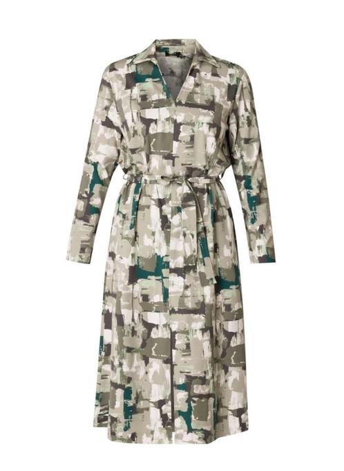8008 YESTA jurk Seven - maat 2 - 50, Kleding | Dames, Grote Maten, Nieuw, Jurk, Groen, Verzenden