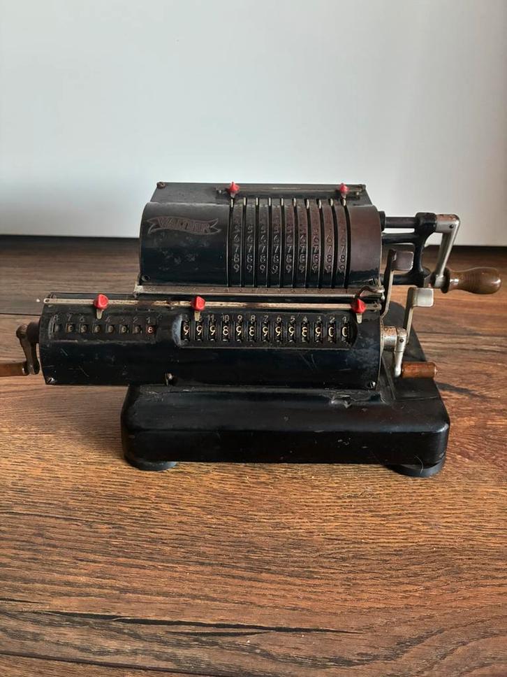 Walther calculator mechanisch, Antiek en Kunst, Antiek | Overige Antiek, Ophalen of Verzenden
