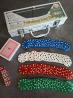 Pokerset met aluminium koffer. Nieuw!, Ophalen of Verzenden, Zo goed als nieuw