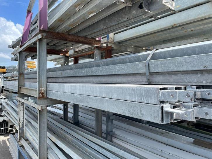 Kokerprofielen 70x70x2mm | Lengte: 3940 mm, Doe-het-zelf en Verbouw, Metalen, Gebruikt, IJzer, Ophalen of Verzenden