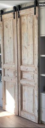 Oude Egyptische deuren, 2 stuks, Ophalen, Gebruikt, Minder dan 80 cm, 215 cm of meer