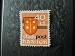 Stadspost Haarlem 40ct Gemeentewapen  1983 ( gestempeld), Postzegels en Munten, Postzegels | Nederland, Ophalen of Verzenden