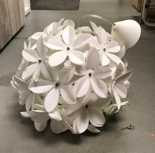 Hanglamp intergamma plastic witte bloemen, Huis en Inrichting, Lampen | Hanglampen, Ophalen of Verzenden