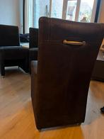 Eetkamerstoelen antraciet, Ophalen, Gebruikt, 4 tot 6 stoelen