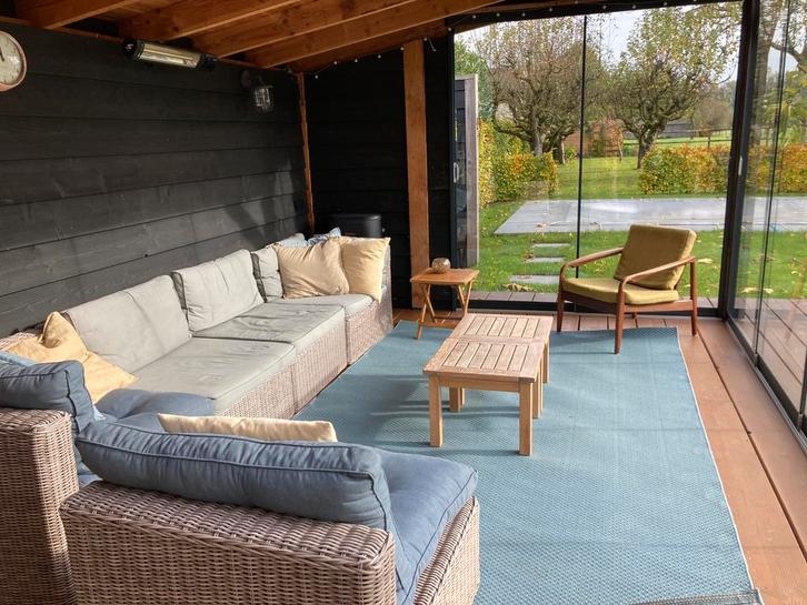 Ikea Morum buiten vloerkleed 2x3 m, Tuin en Terras, Tuinsets en Loungesets, Gebruikt, Ophalen