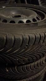 Winterbanden met velg Volkswagen Caddy 5x112, Auto-onderdelen, Banden en Velgen, Ophalen, Gebruikt, 15 inch, Banden en Velgen