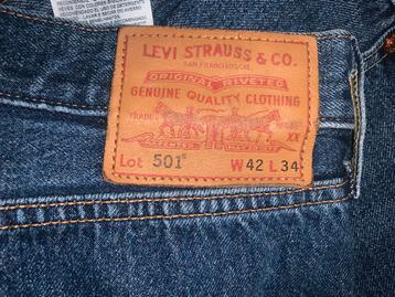 Levi's 501 jeans maat 42/34 nieuw staat beschikbaar voor biedingen