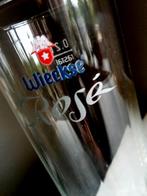 6 Wieckse Rosé Bierglazen – 20 cl, Verzamelen, Ophalen of Verzenden, Zo goed als nieuw, Glas of Glazen, Overige merken