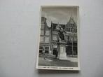 Haarlem grote markt met standbeeld van laurensz koster, Noord-Holland, Ophalen of Verzenden, Voor 1920