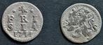 Friesland dubbele stuiver 1711, Postzegels en Munten, Munten | Nederland, Verzenden, Vóór koninkrijk, 10 cent, Zilver