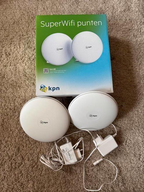 KPN SuperWifi Range Extenders (2 stuks), Computers en Software, WiFi-versterkers, Zo goed als nieuw, Ophalen of Verzenden