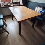 Prima eetkamertafel!, Huis en Inrichting, Tafels | Eettafels, Ophalen, Gebruikt, 100 tot 150 cm, 50 tot 100 cm