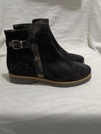 1430 NIEUW Footnotes 37.5 uitneembaar voetbed K wijdte, Kleding | Dames, Schoenen, Zwart, Lage of Enkellaarzen, Nieuw, Ophalen of Verzenden