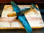 Messerschmitt BF109 model vliegtuig, spanwijdte; 107cm, Gebruikt, Auto, Groter dan 1:32, Ophalen