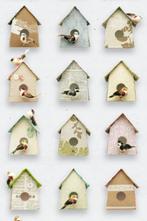 Kinderbehang Vogelhuis Pastel Studio Ditte, Mail@studioditte.nl, Baronielaan 252 4837 BH Breda, Nieuw, Studio Ditte