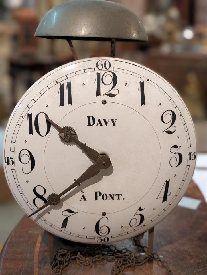 Grote antieke lantaarn klok €150, Antiek en Kunst, Antiek | Klokken, Ophalen