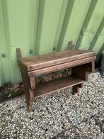 Grote houten console, denk eikenhout. Ong 48 breed & 25 diep, Ophalen of Verzenden