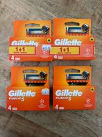 Nieuwe Gillette Fusion5 Scheermesjes 4-Pack, Ophalen of Verzenden, Nieuw, Gehele gezicht, Verzorging