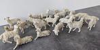 24x vintage schaapjes kerst, Ophalen of Verzenden