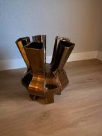 Vaas Polspotten Puyi Brons, Ophalen, Overige materialen, Overige kleuren, Zo goed als nieuw