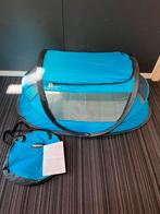 Deryan baby box/ bedje blauw 0-2,5 jaar, Ophalen of Verzenden, Zo goed als nieuw, Reisbedje