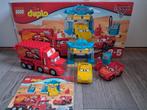 Lego Duplo Cars 3 Flo's cafe 10846, Ophalen of Verzenden, Zo goed als nieuw, Complete set, Duplo