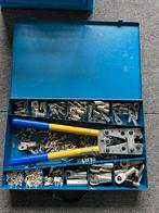 Klauke Koffer met Kneltang & Koppelingen, Ophalen of Verzenden, Gebruikt