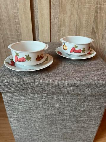 Winterling Soepkommen met Schotel (2 stuks) beschikbaar voor biedingen