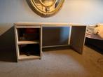 Bureau van gebeitst steigerhout, Huis en Inrichting, Bureaus, Ophalen, Gebruikt, Bureau