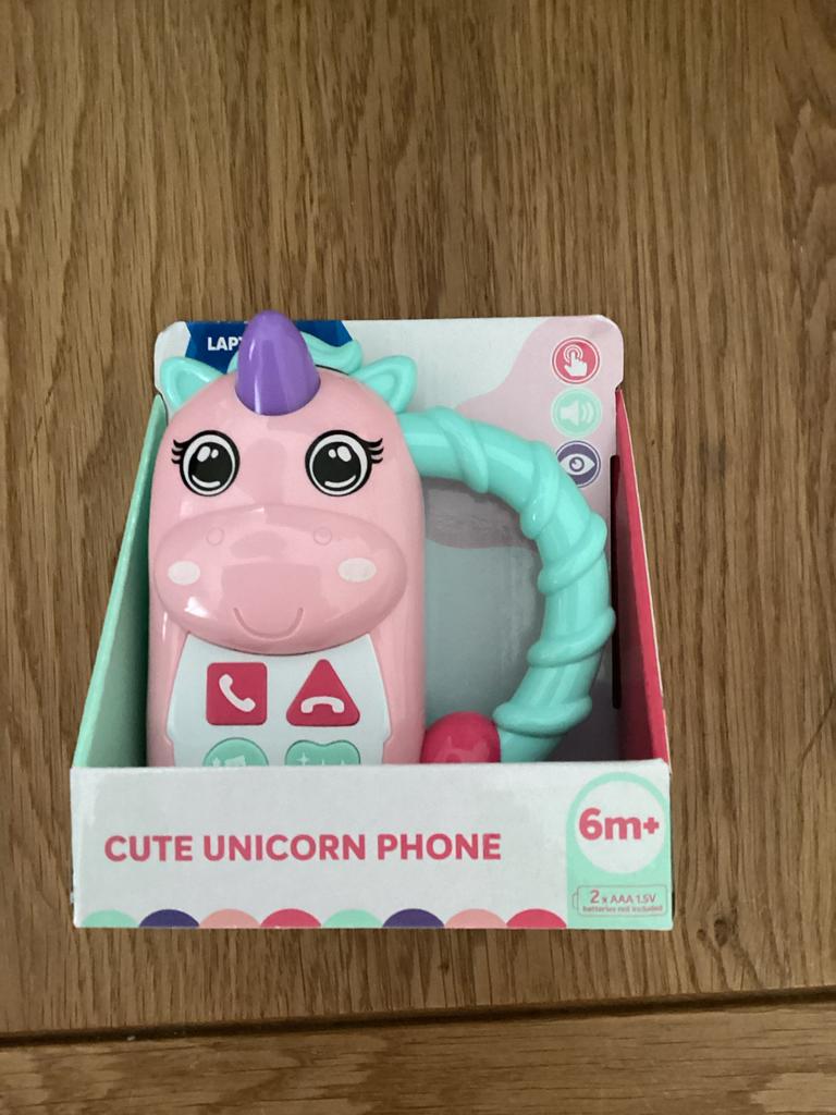 Leuke Unicorn Telefoon voor Baby's, Geen, Geen, Laptronics, Nieuw