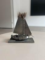 Friese Boeier Miniatuur van Tin - Handgemaakt Model, Antiek en Kunst, Ophalen of Verzenden