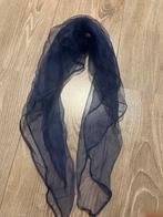Mooie blauwe sjaal, Ophalen of Verzenden, Zo goed als nieuw, Maat 38/40 (M), Sjaal