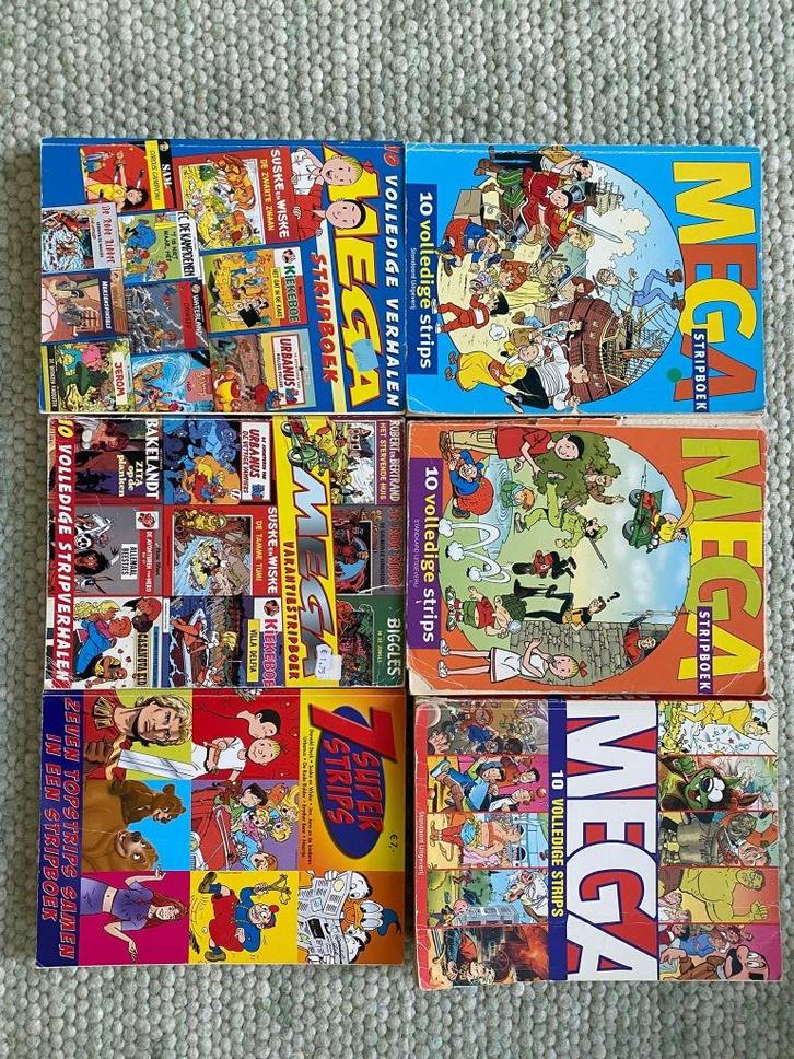 MEGA Stripboeken, Boeken, Stripboeken, Gelezen, Meerdere stripboeken, Ophalen of Verzenden