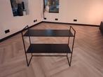 Sidetable zwart, Ophalen, 50 tot 100 cm, Zo goed als nieuw, Metaal