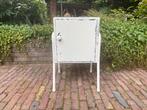 Vintage nachtkastje., Ophalen, Gebruikt, Minder dan 45 cm, Metaal of Aluminium