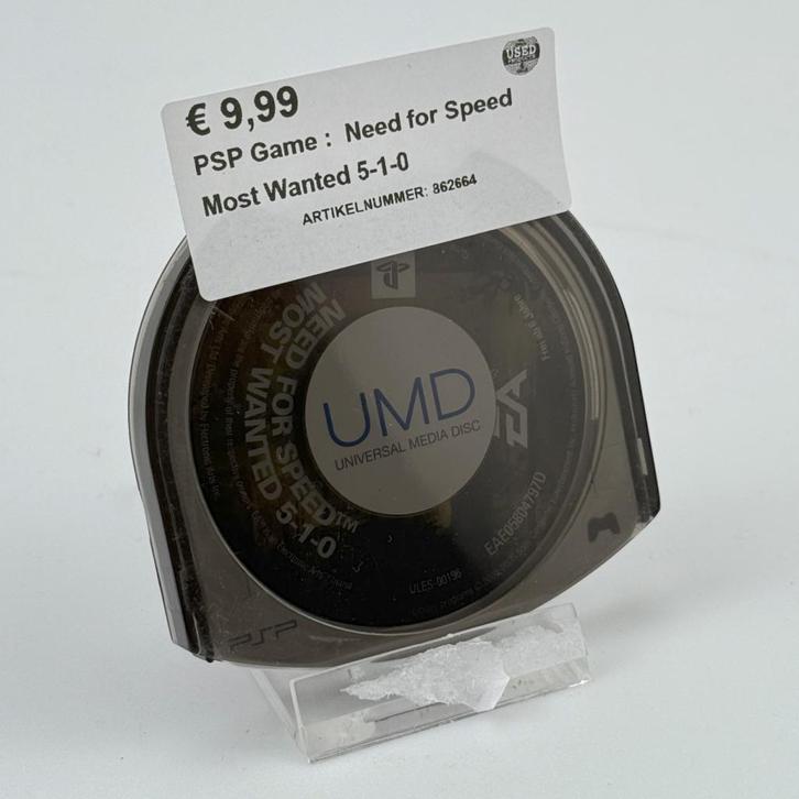 PSP Game : Need for Speed Most Wanted 5-1-0, Spelcomputers en Games, Games | Sony PlayStation Portable, Zo goed als nieuw