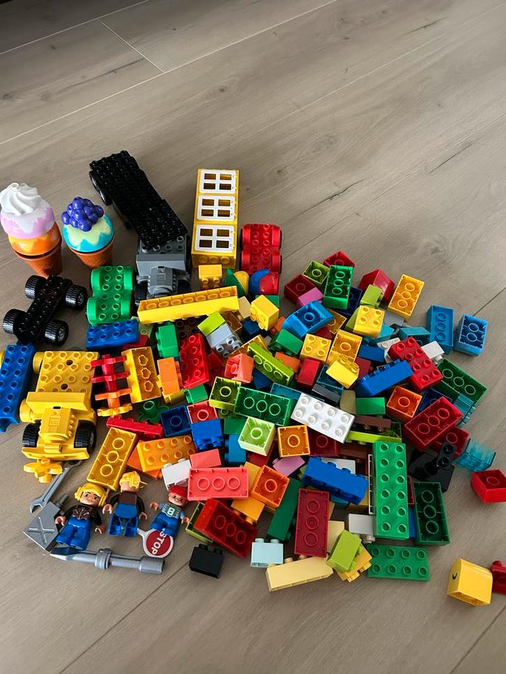 Grote Partij Duplo Stenen, Kinderen en Baby's, Speelgoed | Duplo en Lego, Gebruikt, Duplo, Losse stenen, Ophalen of Verzenden