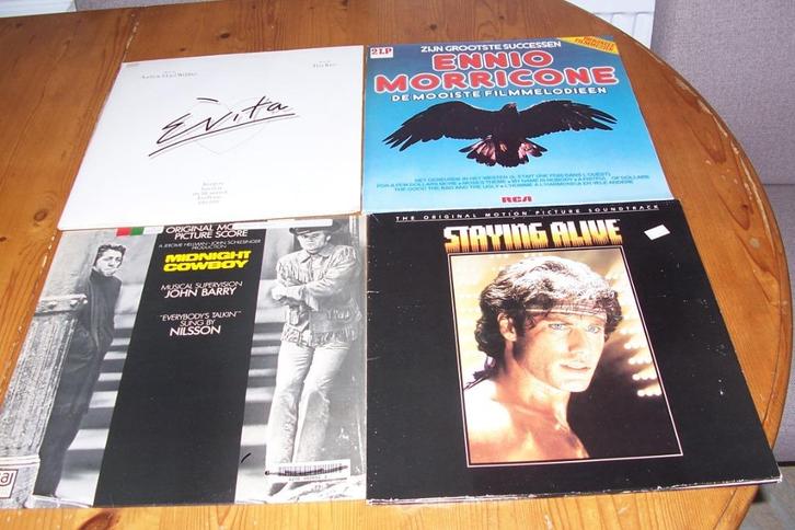 8 lp's van Filmmuziek en Soundtracks, Cd's en Dvd's, Vinyl | Filmmuziek en Soundtracks, Gebruikt, 12 inch, Ophalen of Verzenden