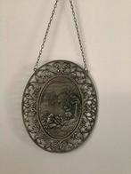 Prachtige SKS Zinn 95% plaquette muurhanger fifties, Ophalen of Verzenden