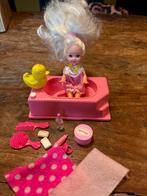 Mattel 1995 Bathtime Fun Shelly Barbie, Ophalen of Verzenden, Gebruikt, Barbie